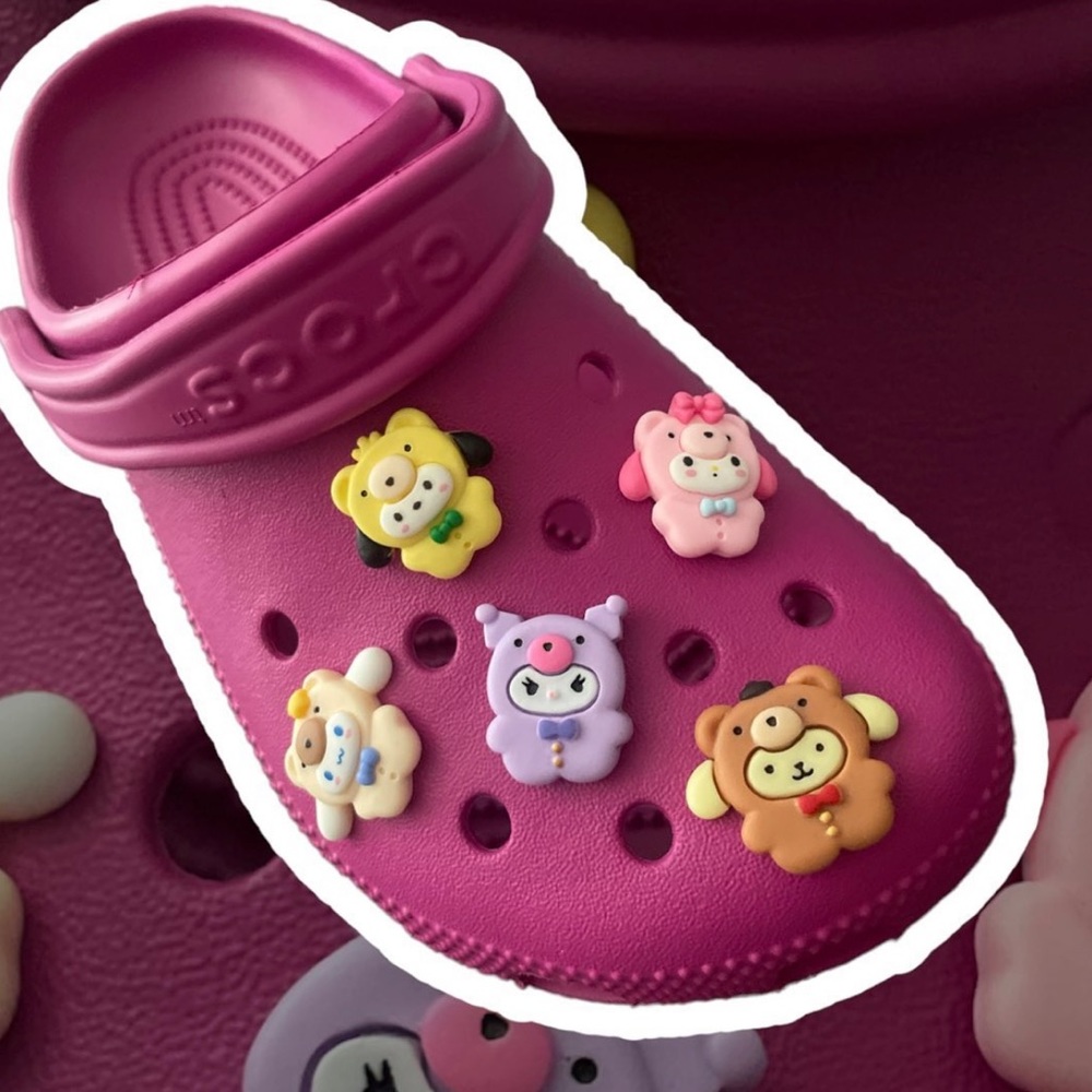 Adorable Kawaii Croc Charms